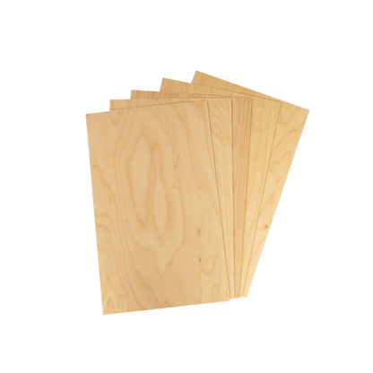 Baltic Birch Plywood Sheets - 3mm - 9" x 12"