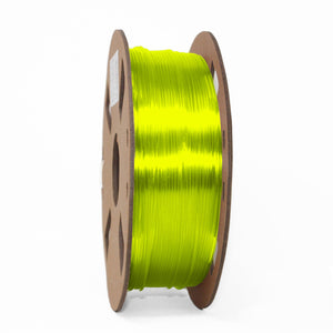 EconoFil™ Standard PETG Filament - Transparent YELLOW - 1.75mm - 1KG